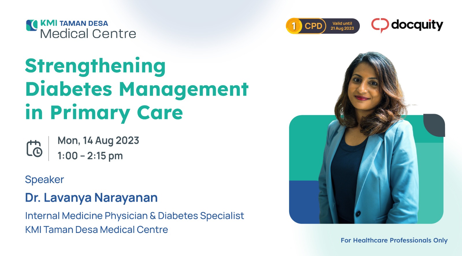 Strengthening Diabetes Management in Primary Care- Dr. Lavanya Narayanan